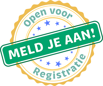 Open voor registratie. Meld je aan!