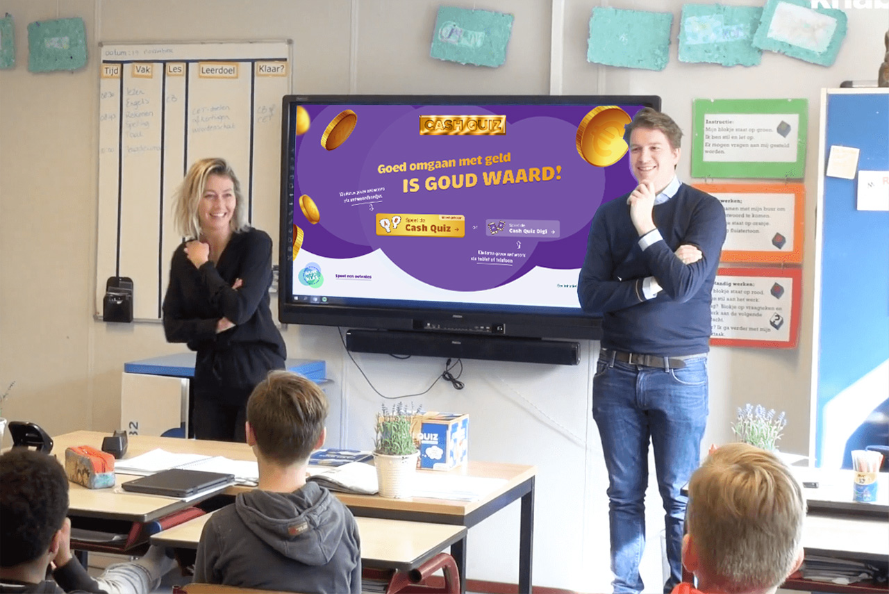 Gastles met interactieve Cash Quiz en 2 knab quizmasters